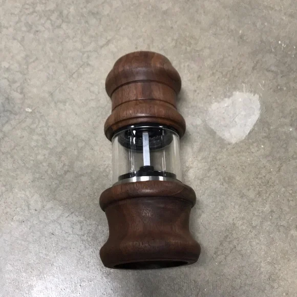Handmade Salt/Pepper Grinder.  6 1/4” tall.  Walnut. - Picture 2 of 5